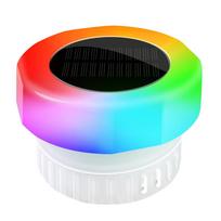 2 viename baseino chloro plūdurė su saulės šviesa iki 3 colių tabletėms, saulės plūduriuojantis chloro dozatorius, bromo plūdurė SPA reikmėms