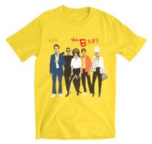 B-52s vyriški marškinėliai - B52s geltoni debiutinio albumo viršelio marškinėliai - Nauji unisex marškinėliai XXL