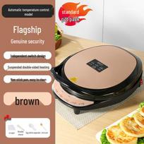 Electric Griddle with Increased Depth: Multi-functional Double-Sided Cooking Pan for Frying, Grilling, Baking, Crepes, and Pancakes Standard Pack 65% Recommended