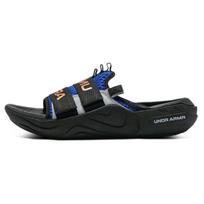 Under Armour Alpha Guminis Padas Šlepetės Unisex Juoda Mėlyna 3025051-400 37.5 black