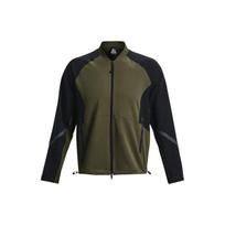 Under Armour Striukė su stovinčia apykakle ir užtrauktuku, ilgomis rankovėmis, vyriška, žalia 1377170-390 M black