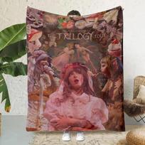 Melanie Martinez Music Printed Blanket Picnic Blankets Warm Blanket Soft and Comfortable Blanket Home Travel Birthday Gift 130x150cm