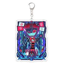 Anime Peripherals Acrylic Keychain Vox Alastor Adam The Exorcist Lucifer Morningstar Custom Cartoons Backpack Pendant Gift