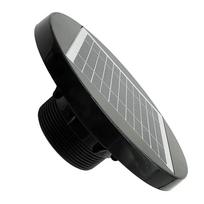 5V 2W Saulės energija maitinamas stogo ventiliatorius Vėdinimo anga palėpei Valtis RV Šiltnamis Šunų būda Karavanas Garažas Mobilus tualetas Saulės ištraukimo ventiliatorius China Mainland