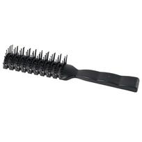 Plastic Detangling Vent Brush Professional Black Anti-static Heat Comb Anti-slip Durable Massage Ribs Hair Comb Salon juoda