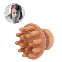 Ergonomic Handle Manual Massage Tool Wooden Material Wood Massage Tool  Full Body Use