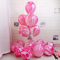 50/100pcs Agate Balloons Colorful Cloud Balloon Baby Shower Wedding  Birthday Party Decoration Black Blue Green Helium Balloon 50pcs&10inch