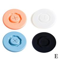Silikoninis puodelio dangtelis Gėrimo stiklinės butelio dangtelis Minkšti puodelio dangteliai Su skylute šiaudeliui 4 puodelio dangteliai gėrimams Colo X7G4 4pcs-one-size