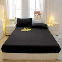 3 dalių minimalistinis modernus vienspalvis paklodžių komplektas, minkštas ir patogus patalynės komplektas, lovatiesės komplektas (Įskaitant 1 paklodę + 2 pagalvių užvalkalus) 90x200cm