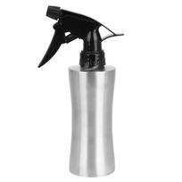 250mL Stainless Steel Multi Functional Water Spray Bottle Watering Pot Private Flower Water Cans gray