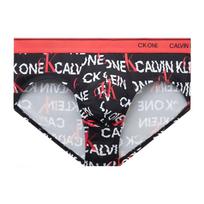 Calvin Klein One Gravity Band FW21 Color Block Full Print Stretch Fit Briefs Men underwear Black NB2224-V4I L