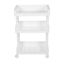 Beauty Salon Trolley Mobile Cart 3 Tiers Smoothing Wheel Salon Spa Rolling Cart for Beauty