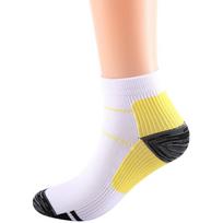 Compression Foot Socks For Men Women Plantar Fasciitis Heel Spurs Pain Venous Running Sports Socks Casual Cotton Ankle Sock Gift L-XL 40-46