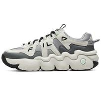 FILA Panini Casual Comfortable Shock Absorbing Wear Resistant Low Top Retro Basketball Shoes Men sneaker Titanium-Gray F12M242605FPM 42.5