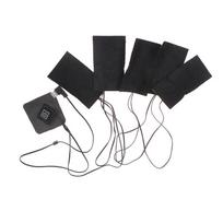 Elektrinis šildomasis kilimėlis drabužiams - maitinamas USB, vienas-aštuonių drabužių šildytuvas, trijų lygių temperatūros reguliavimas, vienas-penkių pluoštų šildytuvas.