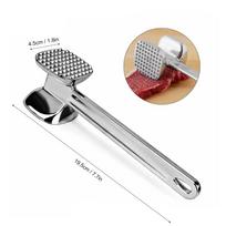 Meat Tenderizer Hammer Tool Dual Sided Nails Meat Mallet Meat Hammer for Steak Chicken Fish Meat Pounder With Aluminum juoda