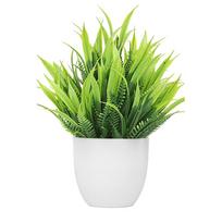 Simulation Potted Eucalyptus Plant Ornament Artificial Bonsai 18*10*10cm Lavender Eucalyptus Plant Low Maintenance