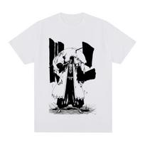 Anime Bleach Zaraki Kenpachi Vintažiniai Marškinėliai Grafiniai Punk Harajuku Medvilniniai Vyriški Marškinėliai Nauji Marškinėliai Moteriški Viršutiniai S
