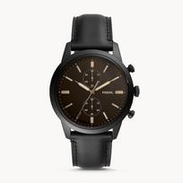 Minimalistinis stilingas kasdienis kvarcinis laikrodis vyrams FS5585 juoda