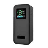 Patvarus silikoninis dėklas 200W 20000mAh M6Z5 nešiojamam įkrovikliui Apsauga Atsparus smūgiams ir lengvai valomas įvorė juoda