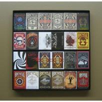 24 Deck Acrylic Playing Card Display Frame for Collectible Playing Cards Elegant Showcase Solution for Card Enthusiasts in Home United States