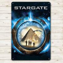 Žvaigždžių vartai Filmas Metalinis Plakatas Skardinė Ženklas - 20x30cm Plokštelė geras ženklas 20x30cm（7.8x11.8inch） gray