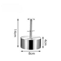 Burger Press, Stainless Steel Adjustable Hamburger Meat Press, Non Stick mold  for Beef, Vegetables, Burgers and Cooking,BBQ