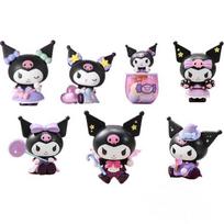 MINISO x Sanrio Kuromi Kolekcija „Trick Or Treat“ Paslaptingos Dėžutės 1 vnt. Paslaptinga Dėžutė/3 vnt./Pilna Dėžutė 6 vnt. Lėlytė Single Mystery Box (Random Pick)