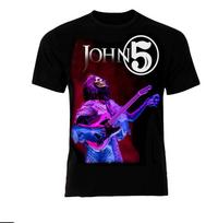 NAUJAS Gitaristas John 5 Gyvo Koncerto Marškinėliai Klasikiniai Juodi Unisex Dydis S-2345XL 1J0268 Unisex Marškinėliai XXL