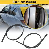 157.7cm For TOYOTA YARIS 2008-2016 VITZ 2005-2016 Car Roof Rubber Drip Side Finish Moulding Seal Strips Trim Right