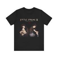 Fatal Frame 2 Crimson Butterfly PS2 viršelis Unisex marškinėliai trumpomis rankovėmis 3XL