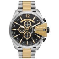 Diesel DZ4581 Mega Chief Two Tone Men's Watch 51mm auksas