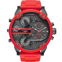 Dyzelinis DZ7370 Metalinis Ciferblatas Kvarcinis Vyriškas Laikrodis 57mm raudona