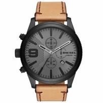 Dyzelio DZ4468 vyriškas laikrodis 50mm ruda
