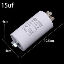 4-18 µF Kondensatorius Cbb60 Variklio paleidimo kondensatoriai Vandens siurblio paleidimo kondensatorius 450V AC Varikliams Vandens siurbliui skalbimo mašinai A8
