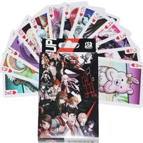 Anime Monokuma Black and White Bear Poker Cards Desk Cards Danganronpa Cartoon Collectibles for Fans Trendy Gift