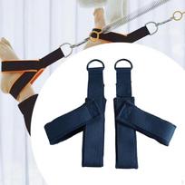 2x Pilates Double Loop Straps for Reformer Padded Core Training Gymnastics