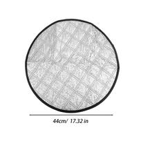 Car Steering Wheel Sun Shade Cover UV-Blocking Steering Sun Protection Cover 44CM Universal Sun Visor Protector Prevent Aging
