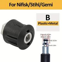M22-14mm Quick Connect Adapter for Karcher/Lavor/Bosch/Nilfisk, 2320PSI O-Ring Leakproof Pressure Washer Fitting