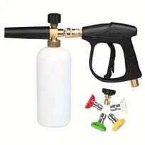 High Pressure Car Wash Foam Sprayer Machine with Quick Plug, Fan-shaped Head Set, and Snowflake Foam Pot