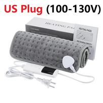 110V 240V Elektrinis šildomas kilimėlis Žiemos šildytuvas Pastovios temperatūros antklodė Šildomas kilimėlis Pagalvėlė Kūno palengvinimui Namų biuro šildytuvas