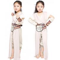 Star Wars Jedi Knight The Force Awakens Kids Jedi Rey Kids Star White Soldier Suit S