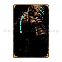 Dead Space Isaac Metal Plaque Poster Cinema Cinema Custom Design Club Tin Sign Poster 20x30cm