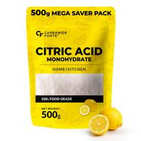 Carbamide Forte 100% Pure Citric Acid Powder for Food, Cleaning, Home & Kitchen, 500g Pack