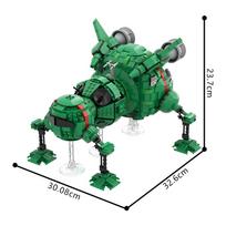 MOC Raudonasis nykštukas Starbug 1 Statybinės kaladėlės Komedija Sci-Fi TV Vabzdžio Modelis Transporto priemonė Kosminis laivas Kaladėlės Žaislas Suaugusiųjų Dovana PDF instruction
