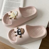 EVA slippers, briquette 38 rožinė
