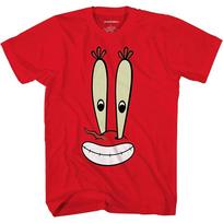 Spongebob Squarepants Mr Krabs Smile Face 100% Cotton T-shirt Mens Tees Top S