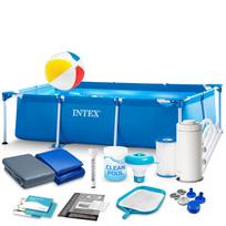 Rėminis sodas baseinas 260 X 160 X 65 Cm 15-in-1 Intex 28271