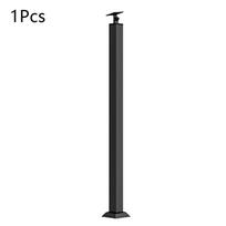 1 vnt. Modernaus stiliaus laiptų turėklas 85x4cm Balkono tvora Metalinis balusteris Namų saugos barjeras