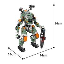 LEQUMOC Ideas Expert Titanfalls 2 BT-7274 Vanguard-class Titan Robots Meche Figures Building Blocks Toys For Gifts